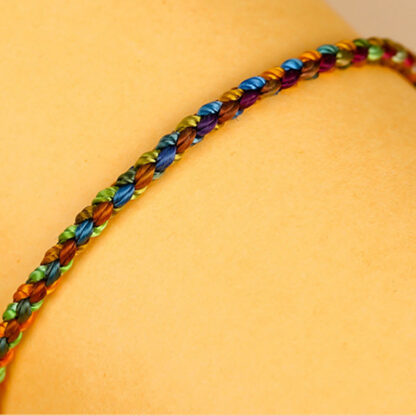 Buddha Stones 'May all your wishes come true' Lucky Multicolored Bracelet - 图片 9