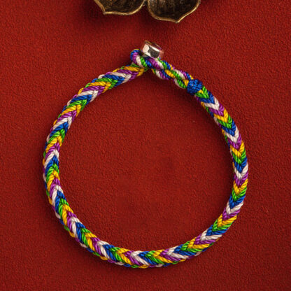 Buddha Stones 'May everything go your way' Lucky Multicolored Bracelet - 图片 10