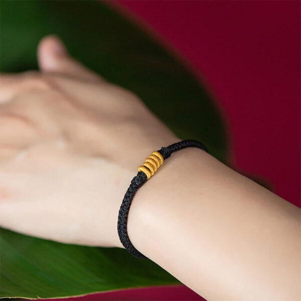 Handcrafted King Kong Knot Luck Protection Braid Rope Bracelet - 图片 12