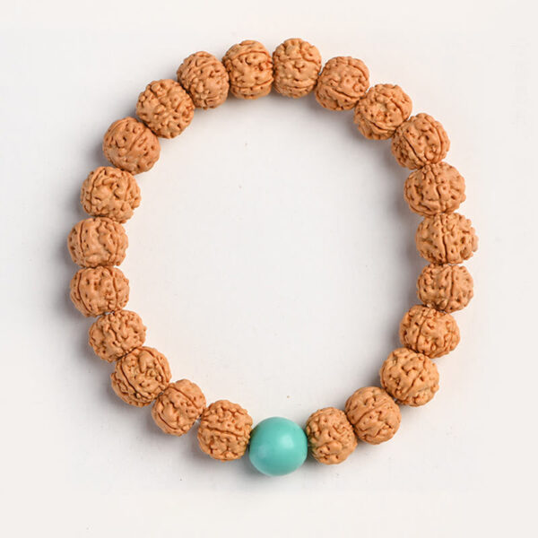 Tibet Rudraksha Bodhi Seed Wealth Auspiciousness Bracelet - 图片 9