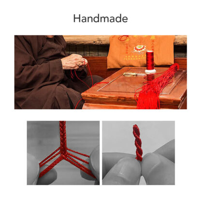 Buddha Stones Handmade Five Color Thread Protection Bracelet - 图片 6