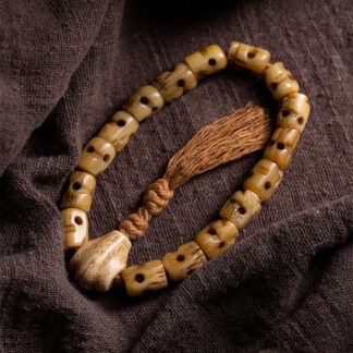 Tibetan Yak Bone The Lord Of The Corpse Forest Keep Away Evil Spirits Bracelet