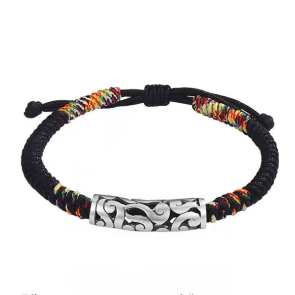 Copper Auspicious Clouds Luck String Bracelet - 图片 10