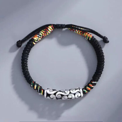 Copper Auspicious Clouds Luck String Bracelet - 图片 8