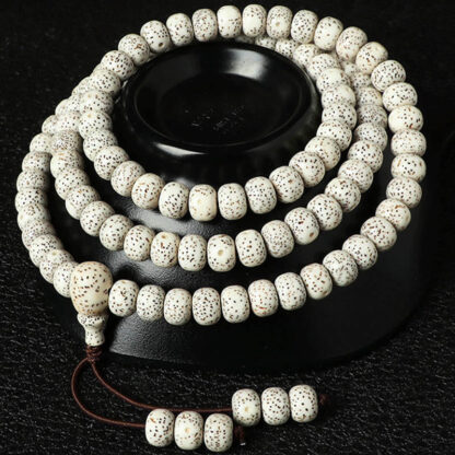 Tibetan Bodhi Seed Amber Agate Wealth Bracelet - 图片 9