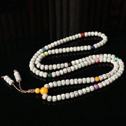 Tibetan Bodhi Seed Amber Agate Wealth Bracelet - 图片 7