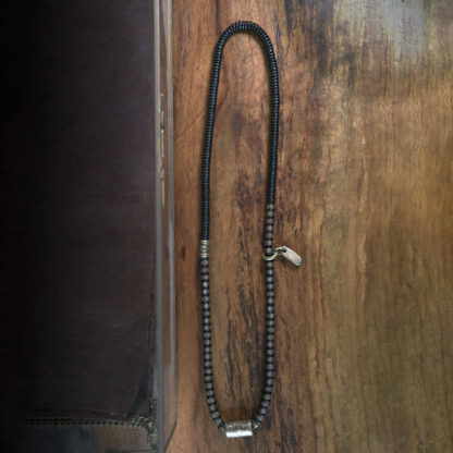 Healing Tibetan Ebony Wood Beads Copper Multilayered Bracelet - 图片 7