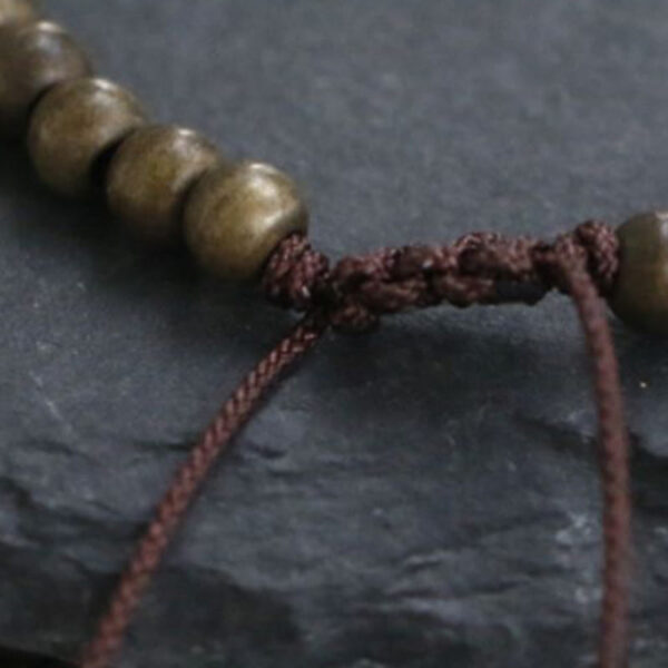 Copper Brass Beads Balance Wealth Simple Bracelet - 图片 9