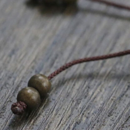 Copper Brass Beads Balance Wealth Simple Bracelet - 图片 11