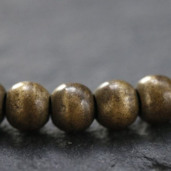 Copper Brass Beads Balance Wealth Simple Bracelet - 图片 8