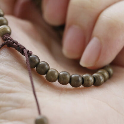 Copper Brass Beads Balance Wealth Simple Bracelet - 图片 7