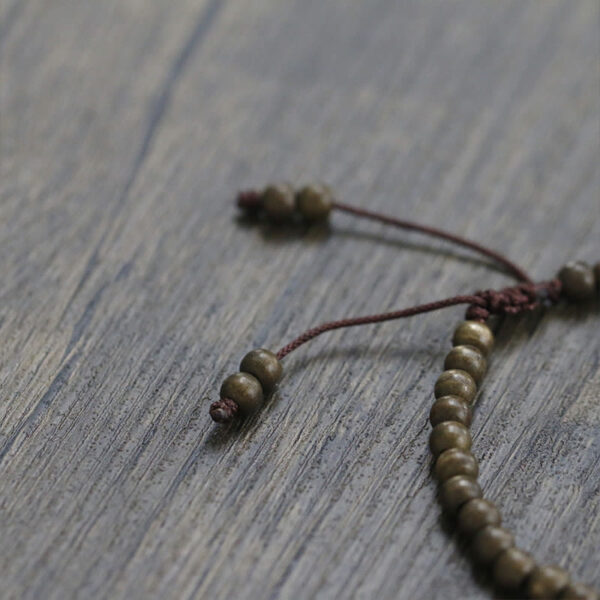 Copper Brass Beads Balance Wealth Simple Bracelet - 图片 10