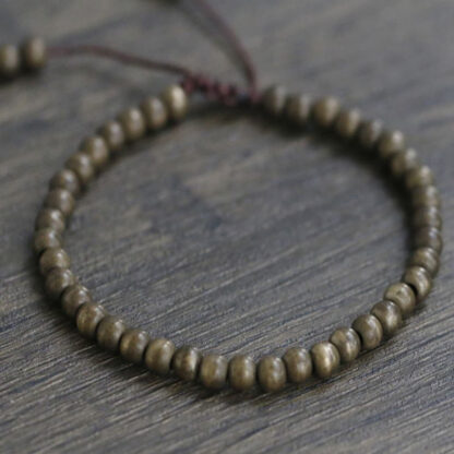 Copper Brass Beads Balance Wealth Simple Bracelet - 图片 13