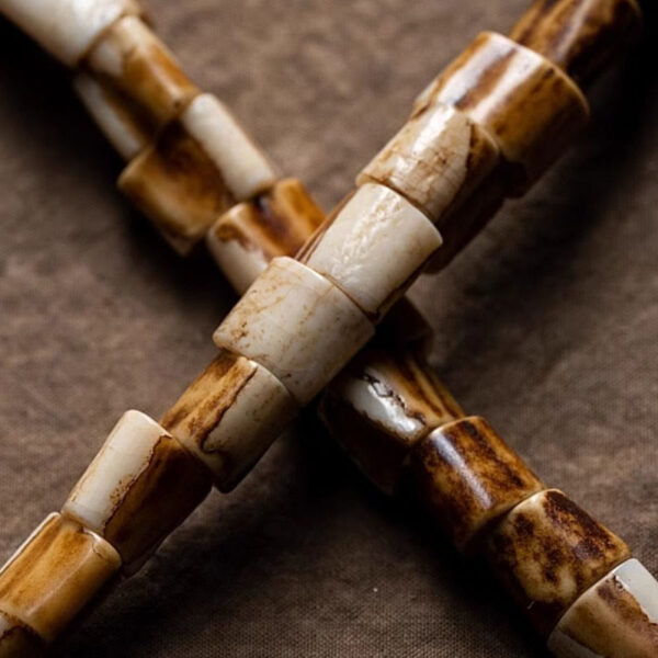 Tibetan Deer Bone Yak Bone Lucky Balance Bracelet - 图片 8