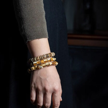Tibetan Deer Bone Yak Bone Lucky Balance Bracelet - 图片 12