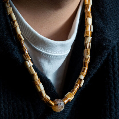 Tibetan Deer Bone Yak Bone Lucky Balance Bracelet - 图片 6