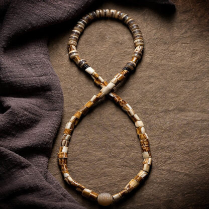 Tibetan Deer Bone Yak Bone Lucky Balance Bracelet - 图片 20