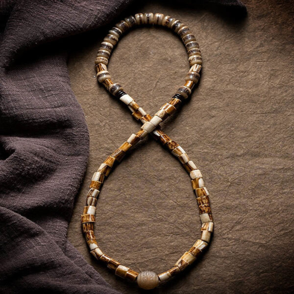 Tibetan Deer Bone Yak Bone Lucky Balance Bracelet - 图片 20