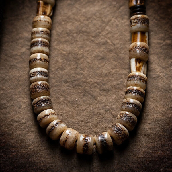Tibetan Deer Bone Yak Bone Lucky Balance Bracelet - 图片 21