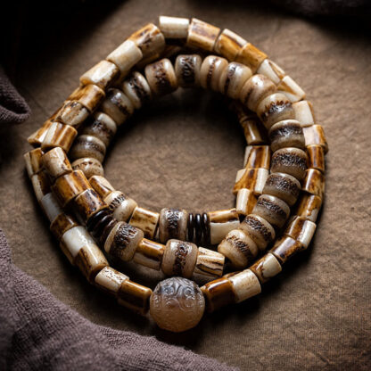 Tibetan Deer Bone Yak Bone Lucky Balance Bracelet