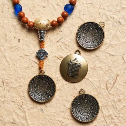 Tibet Bodhi Seed 108 Mala Beads Wisdom Peace Bracelet Necklace - 图片 15