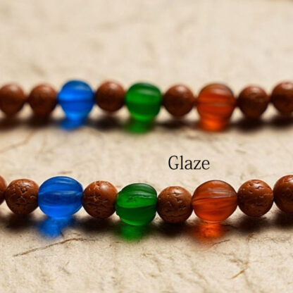 Tibet Bodhi Seed 108 Mala Beads Wisdom Peace Bracelet Necklace - 图片 17