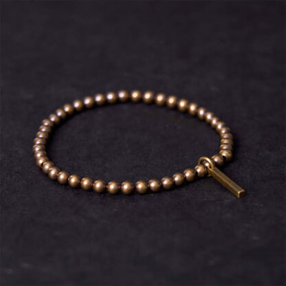 Pure Copper Brass Beads Self Care Healing Bracelet