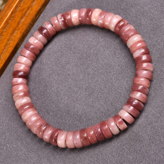 Natural Tibetan Camel Bone Purple Blood Beads Keep Away Evil Spirits Bracelet