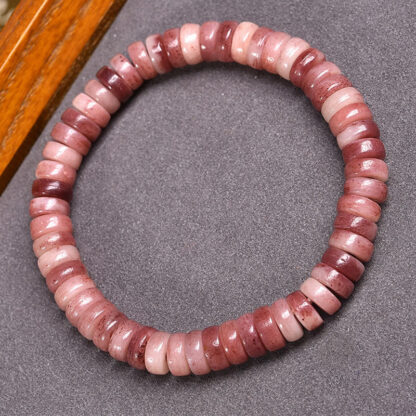 Natural Tibetan Camel Bone Purple Blood Beads Keep Away Evil Spirits Bracelet