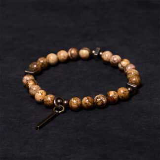 Distressed Design Copper Luck Bracelet
