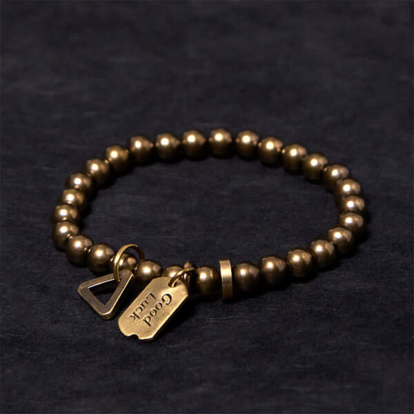 Retro Pure Copper Brass Luck Bracelet