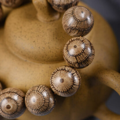Gnetum Wood Beads Protection Bracelet - 图片 4
