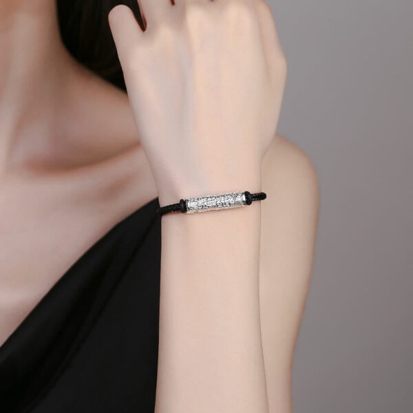 Tibet Handmade Tai Sui Rope Protection Strength Braided Bracelet - 图片 8