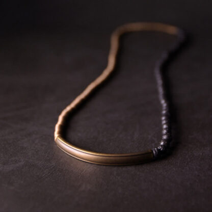 Buddha Stones Vintage Lava Rock Copper Support Bracelet - 图片 9