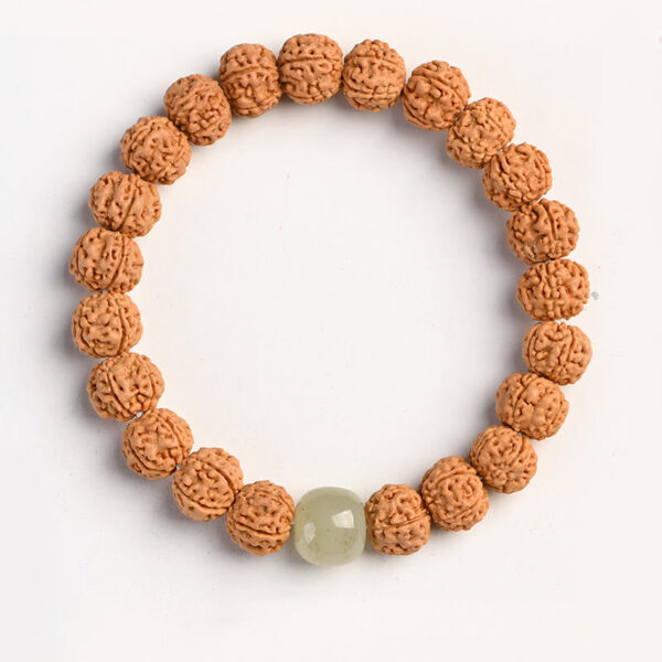 Tibet Rudraksha Bodhi Seed Wealth Auspiciousness Bracelet - 图片 20