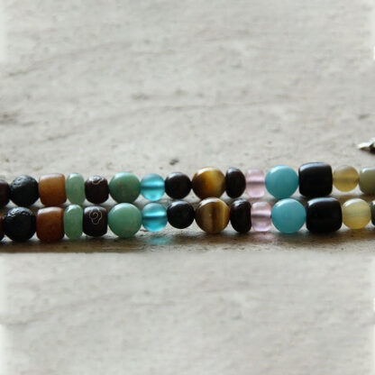 Buddha Stones Tibet 108 Mala Beads Nine Palaces Bagua Bodhi Seed Yak Bone Vajra Harmony Bracelet - 图片 19