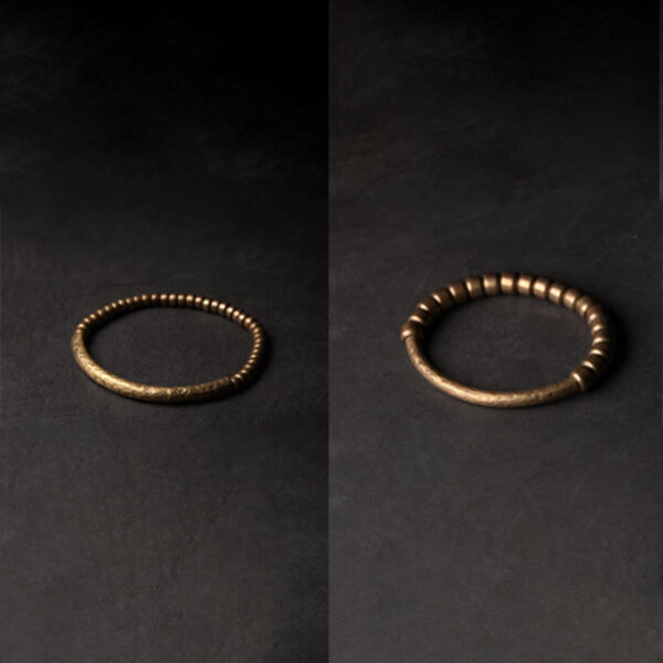 Simple Design Copper Brass Bead Luck Wealth Bracelet - 图片 13