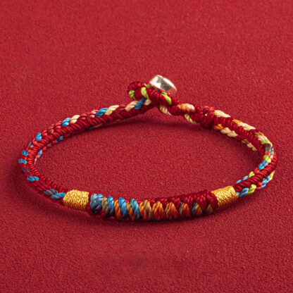 Buddha Stones 'May You Be Safe And Lucky In The Year Ahead' Multicolored Bracelet - 图片 10