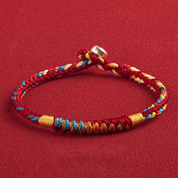 Buddha Stones 'May You Be Safe And Lucky In The Year Ahead' Multicolored Bracelet - 图片 10
