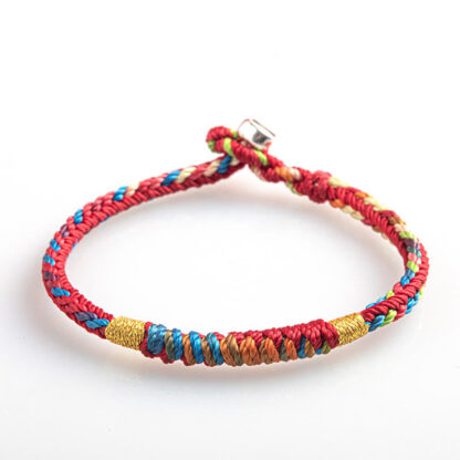 Buddha Stones 'May You Be Safe And Lucky In The Year Ahead' Multicolored Bracelet - 图片 12