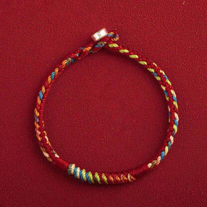 Buddha Stones 'May You Be Safe And Lucky In The Year Ahead' Multicolored Bracelet - 图片 13
