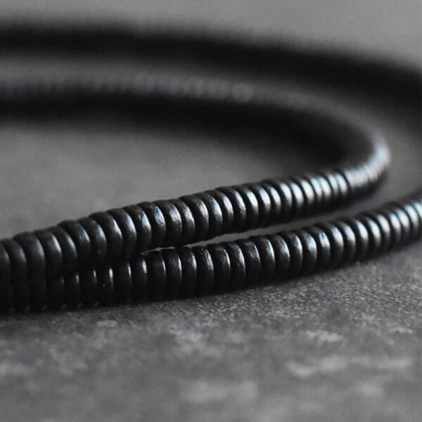 Ebony Wood Copper Balance Multilayered Bracelet - 图片 11