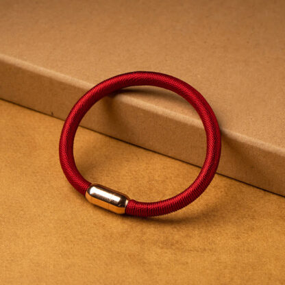Tibetan Handmade King Kong Knot Protection Magnetic Buckle Braided Bracelet - 图片 16