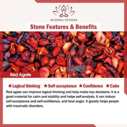 Buddha Stones Tibetan Various Agate Stone Copper Protection Triple Wrap Bracelet - 图片 18