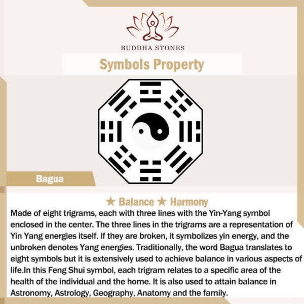 Buddha Stones Tibet Peach Wood Lotus Cinnabar Bagua Yin Yang Luck Wealth Bracelet - 图片 17