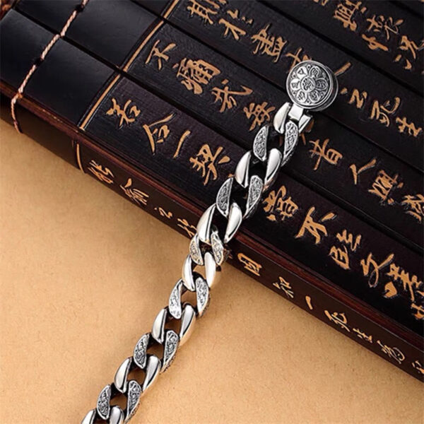 Tibet Om Mani Padme Hum Double Dorje Vajra Creativity Bracelet - 图片 3
