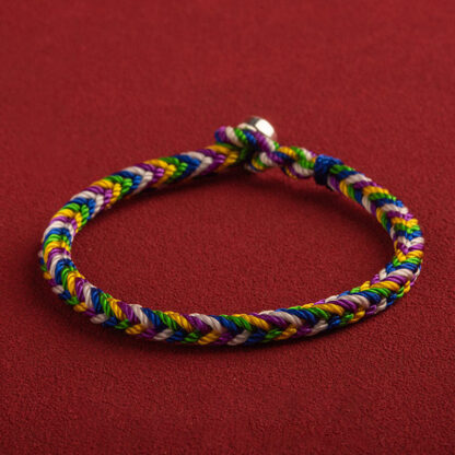 Buddha Stones 'May everything go your way' Lucky Multicolored Bracelet - 图片 2