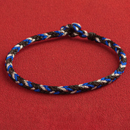 Buddha Stones 'May prosperity fill your life' Lucky Multicolored Bracelet - 图片 14