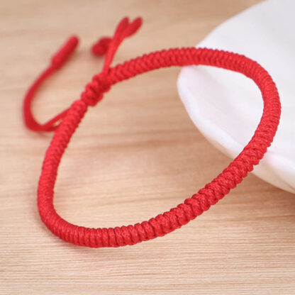Buddha Stones Tibetan 3Pcs King Kong Knot Protection Braided Bracelet - 图片 10