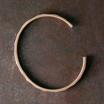 Buddha Stones Vintage Rustic Design Copper Wealth Adjustable Cuff Bracelet - 图片 13